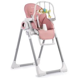 Стульчик для кормления и дуга с игрушками Nukido Belo (Pink) Thumb
