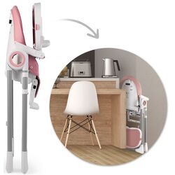 Стульчик для кормления и дуга с игрушками Nukido Belo (Pink) Thumb