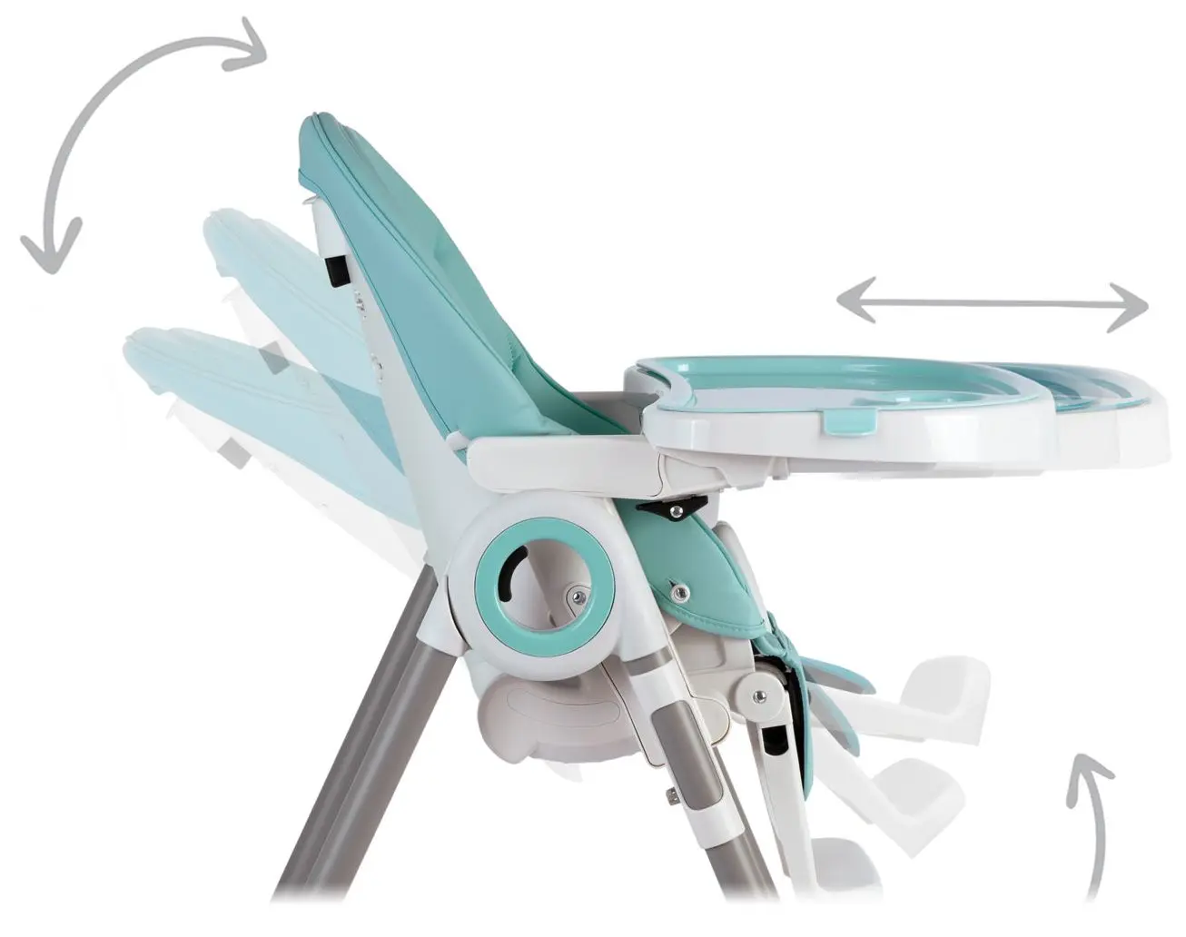 Стульчик для кормления Nukido Belo (Blue) - 6