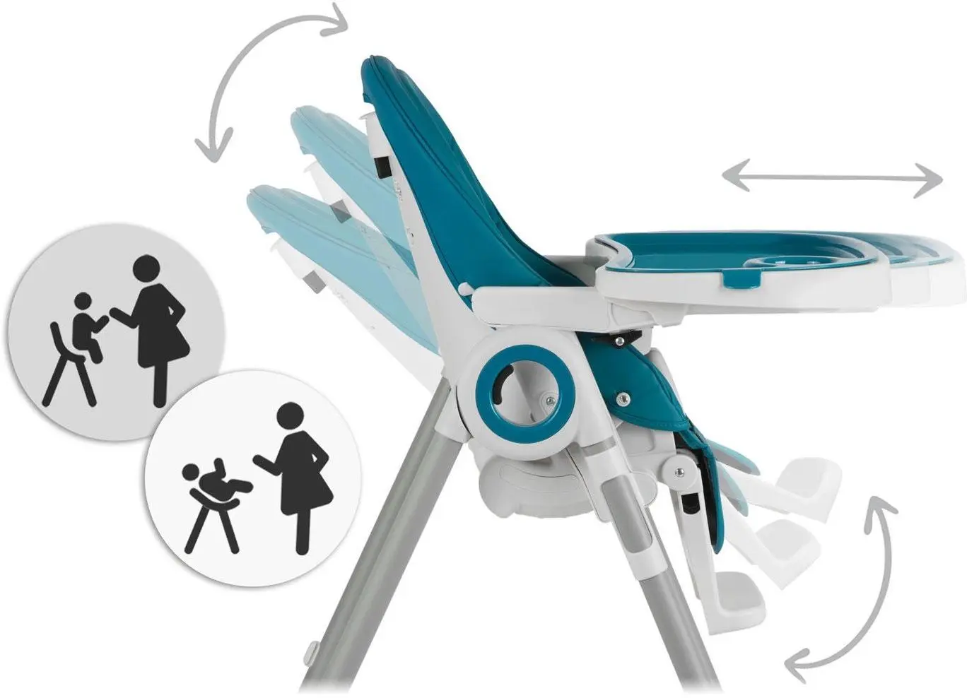 Стульчик для кормления Nukido Belo (Dark Blue) - 6