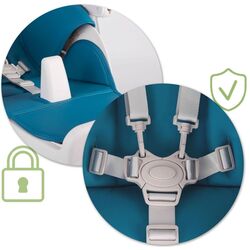 Стульчик для кормления Nukido Belo (Dark Blue) Thumb