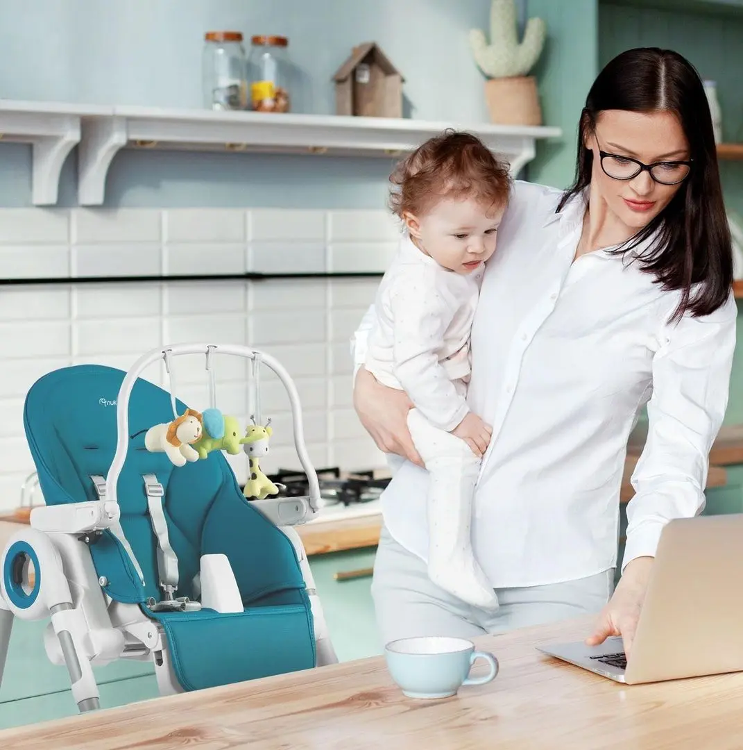 Стульчик для кормления Nukido Belo (Dark Blue) - 14