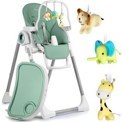 Стульчик для кормления Nukido Belo (Green) Thumb