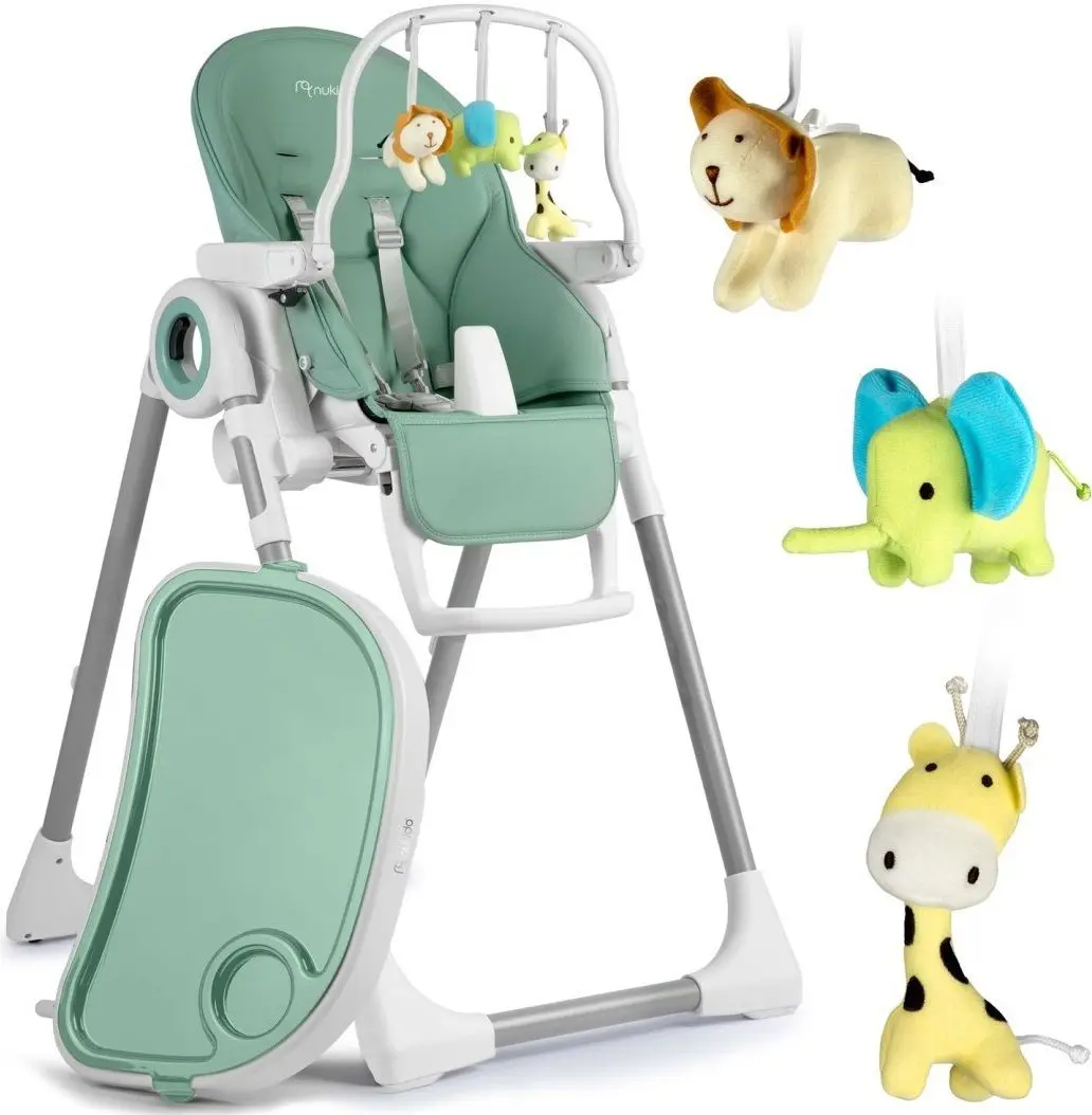 Стульчик для кормления Nukido Belo (Green) - 2