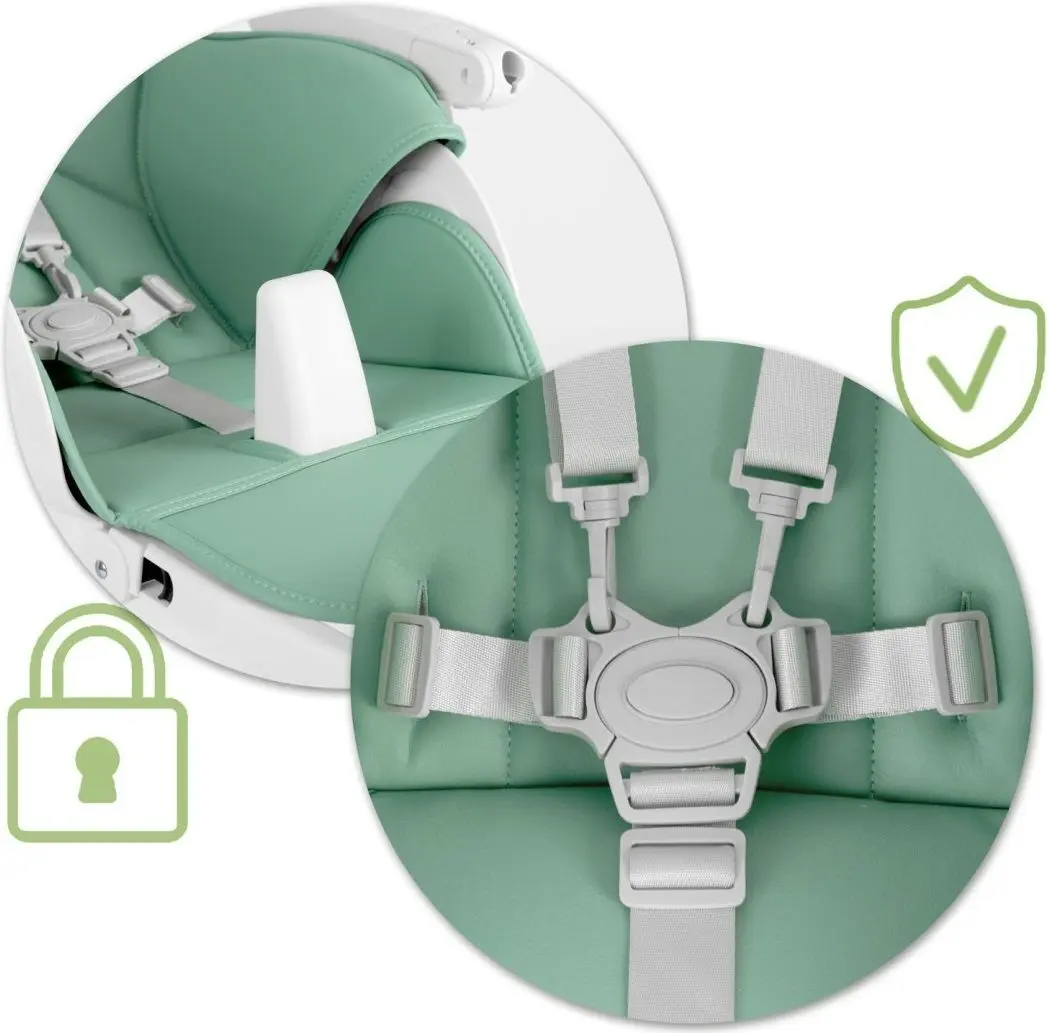 Стульчик для кормления Nukido Belo (Green) - 6