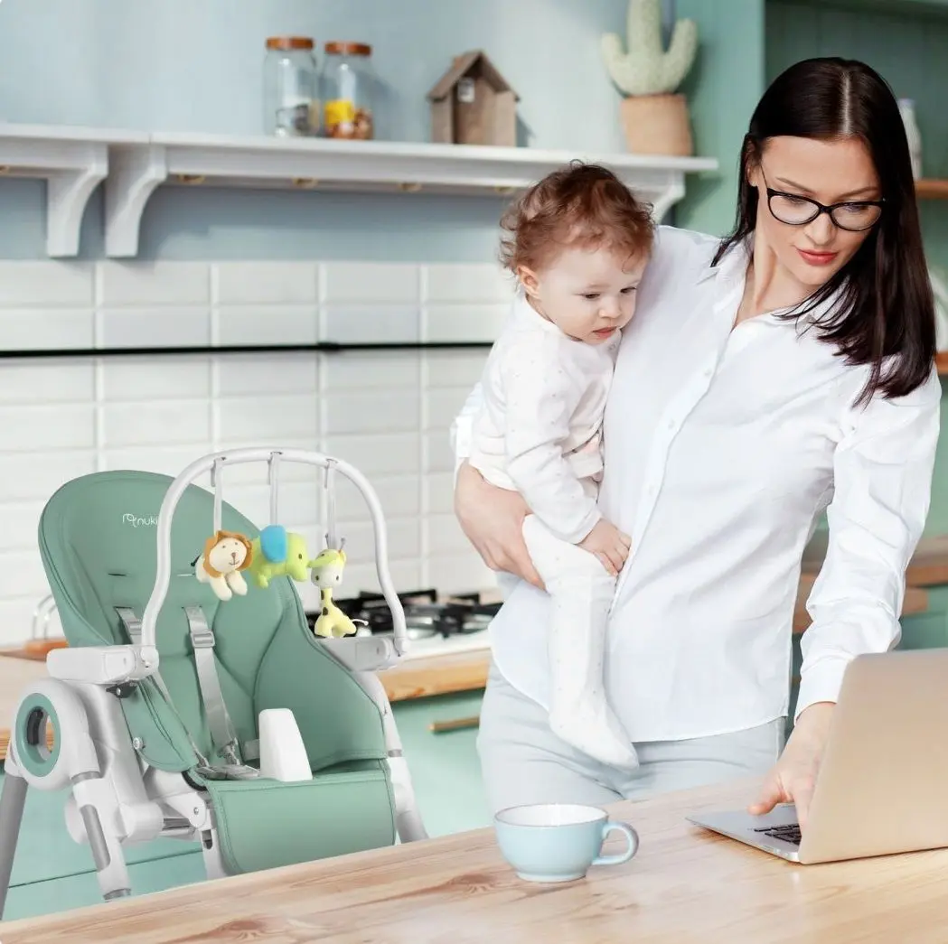 Стульчик для кормления Nukido Belo (Green) - 13