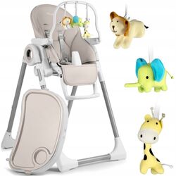 Стульчик для кормления Nukido Belo (Grey) Thumb