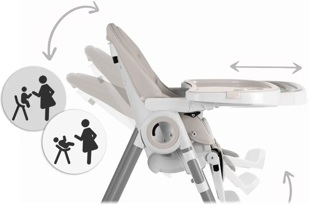 Стульчик для кормления Nukido Belo (Grey) - 8