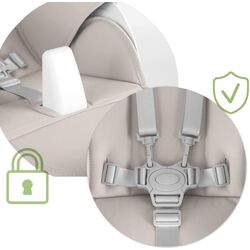 Стульчик для кормления Nukido Belo (Grey) Thumb