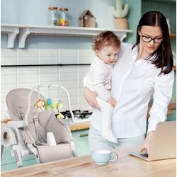 Стульчик для кормления Nukido Belo (Grey) Thumb