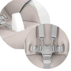 Стульчик для кормления Nukido Belo (Grey) Thumb