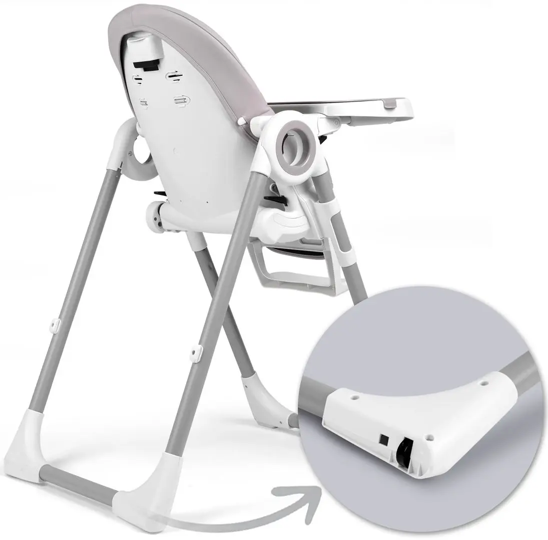 Scaun pentru hranire Nukido Belo (White/Heather) - 9