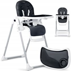 Стульчик для кормления Nukido Tulo (Black) Thumb