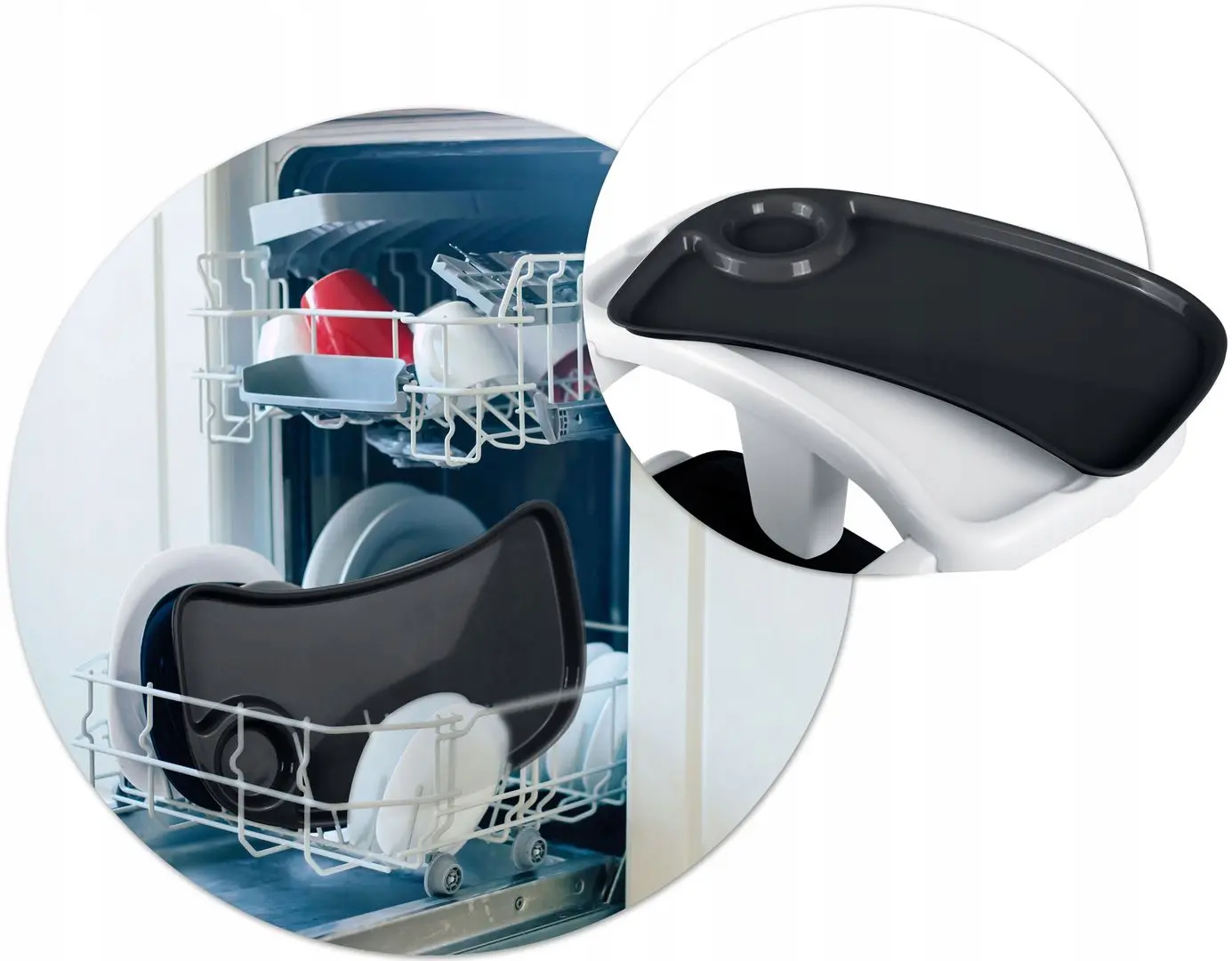 Стульчик для кормления Nukido Tulo (Black) - 4