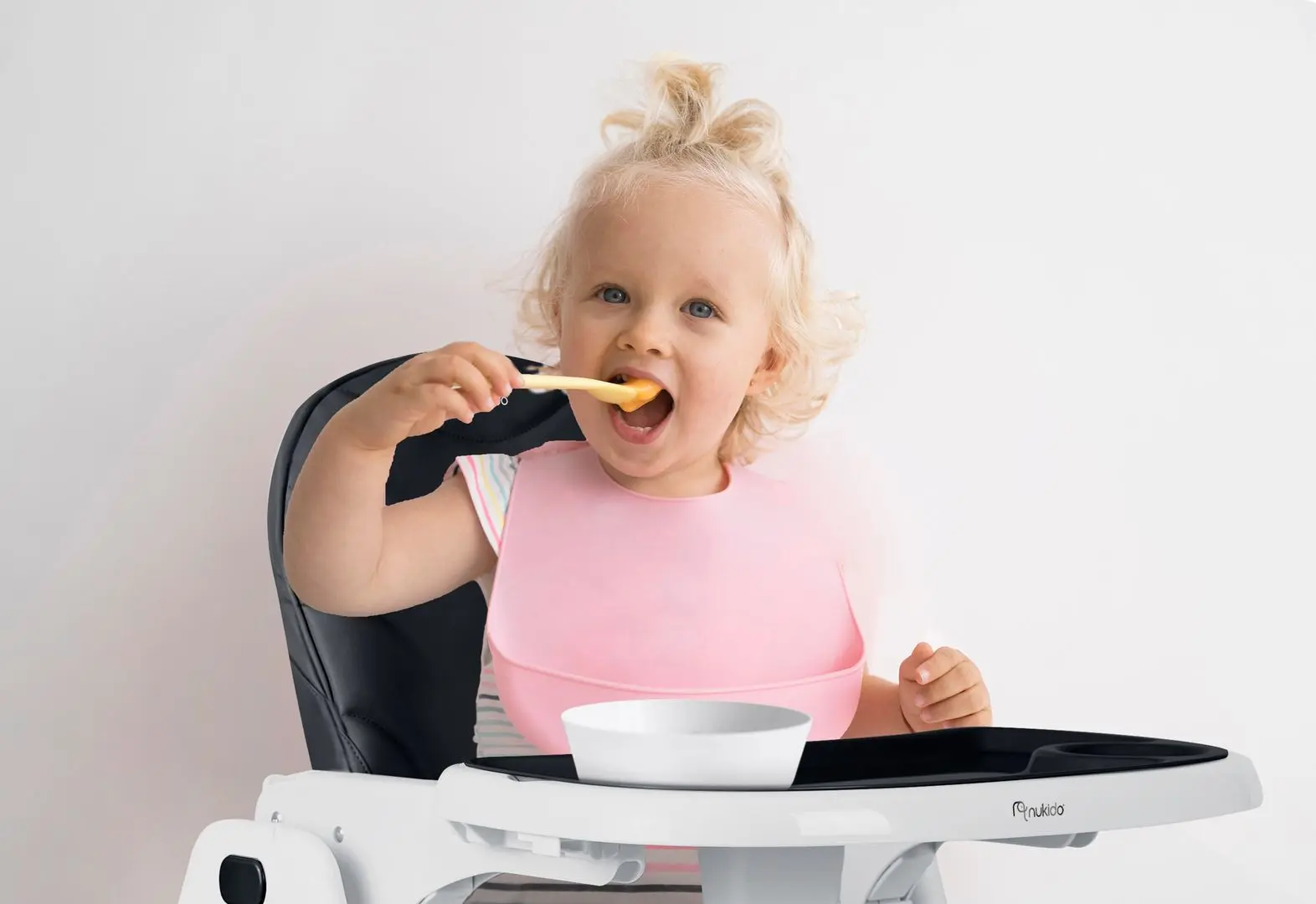 Стульчик для кормления Nukido Tulo (Black) - 10