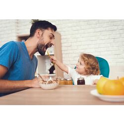 Стульчик для кормления Nukido Tulo (Blue) Thumb