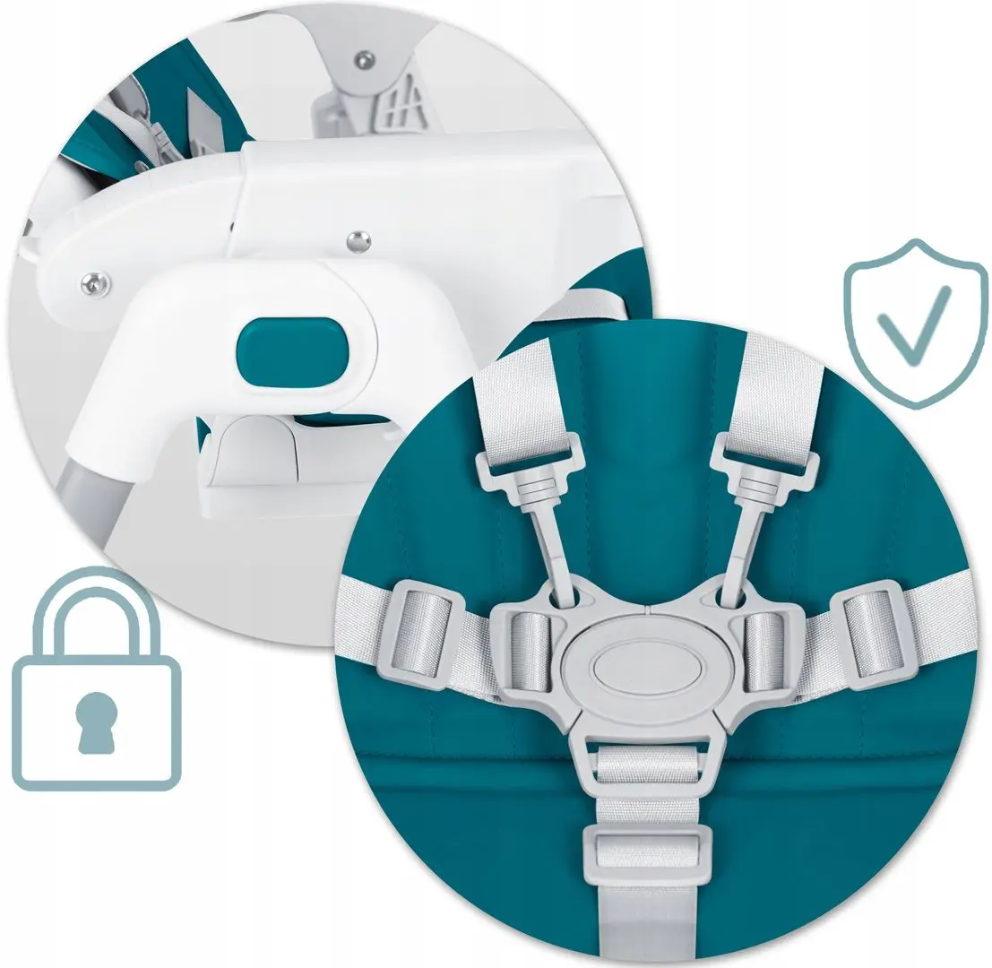 Стульчик для кормления Nukido Tulo (Blue) - 7