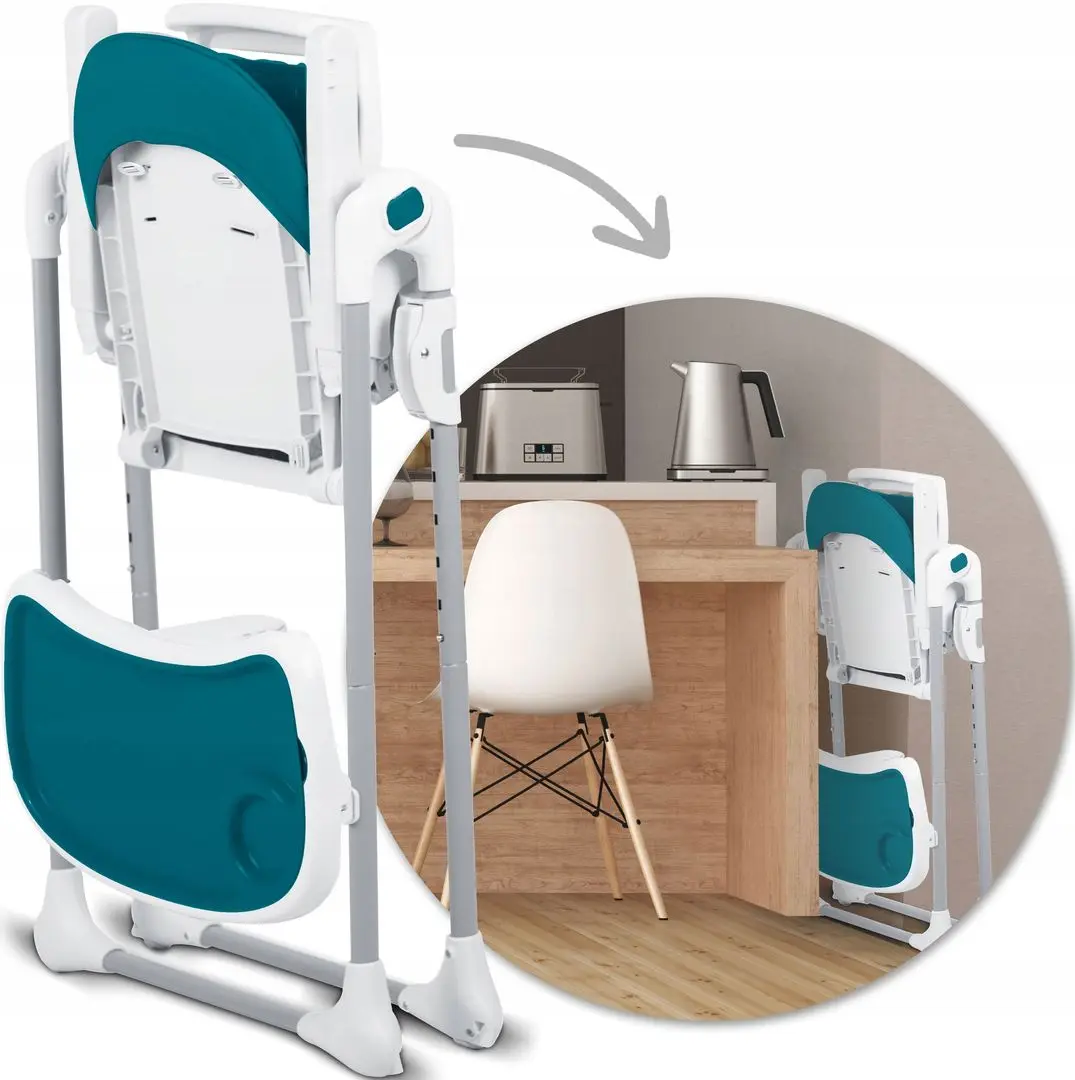 Стульчик для кормления Nukido Tulo (Blue) - 8