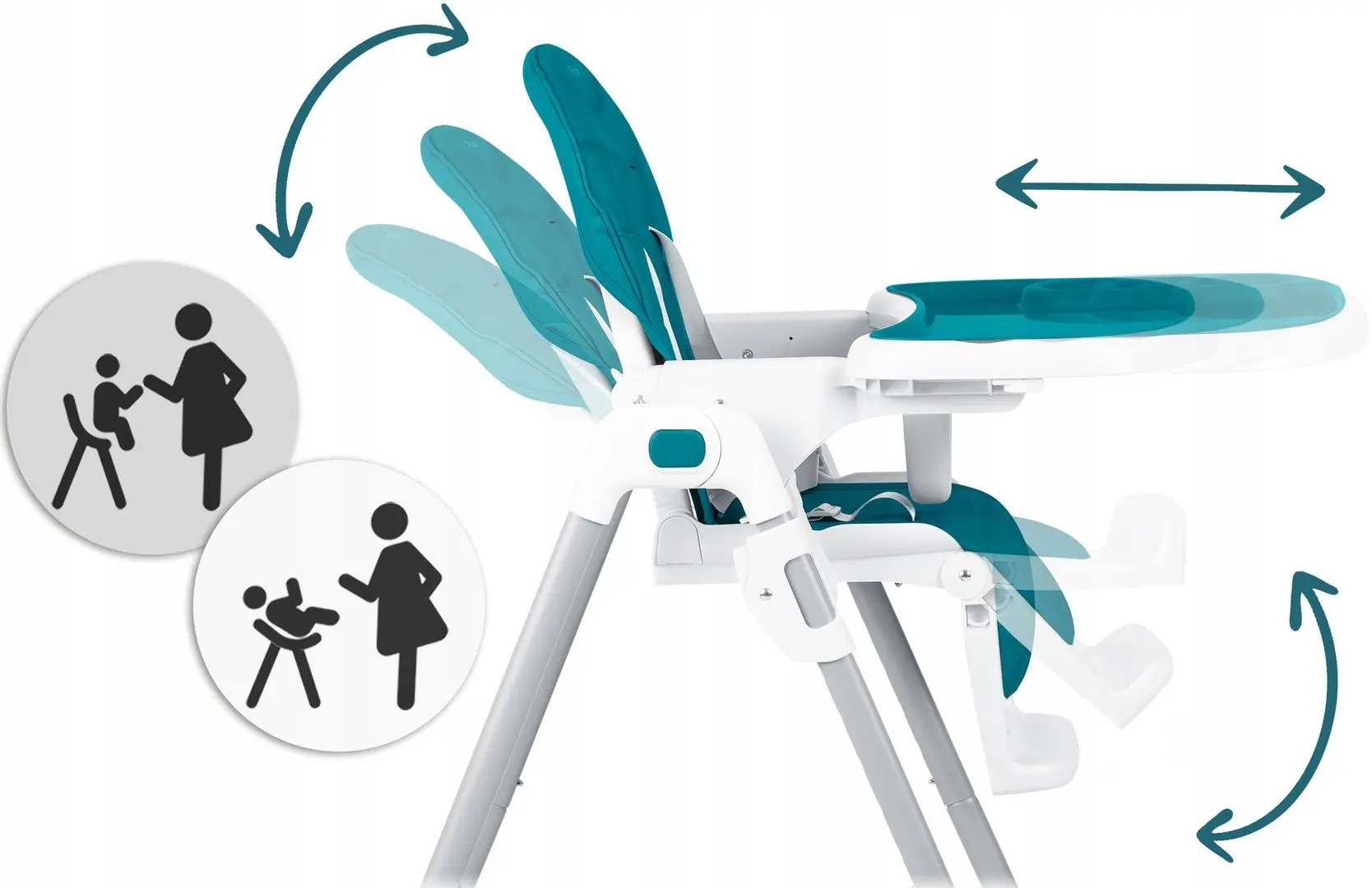 Стульчик для кормления Nukido Tulo (Blue) - 9