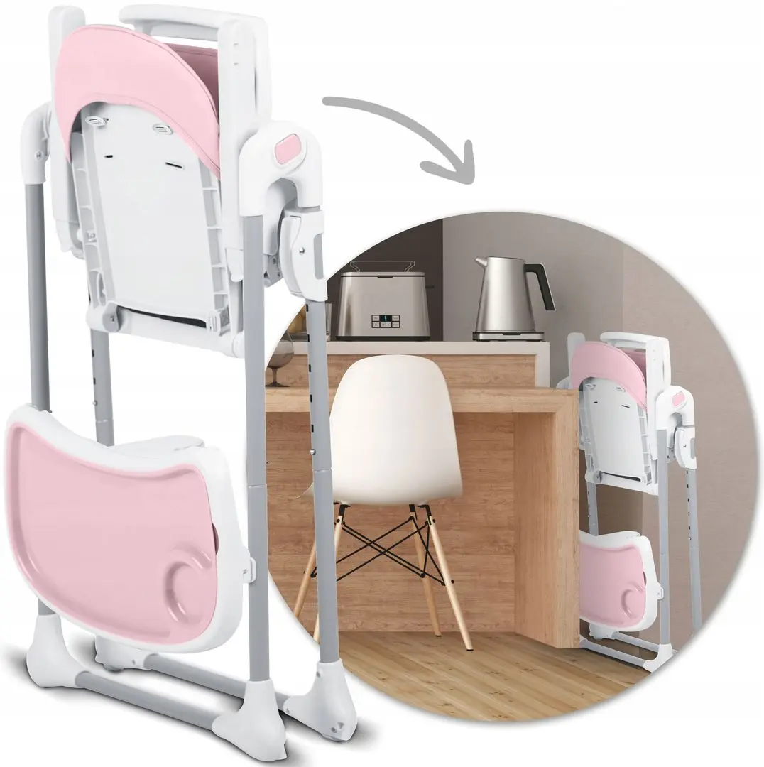 Стульчик для кормления Nukido Tulo (Pink) - 7