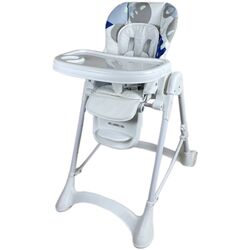 Стульчик для кормления MS1014D (White/Blue)
