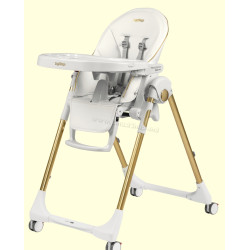 Scaun pentru hranire Peg-Perego Prima Pappa Follow Me (Gold)