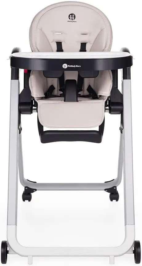 Scaun pentru hranire Petite&Mars Tasty (Jasmine Honey)