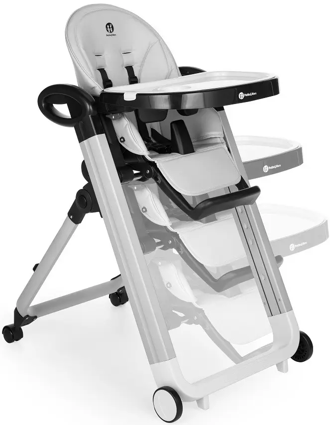 Scaun pentru hranire Petite&Mars Tasty (Mature Olive)