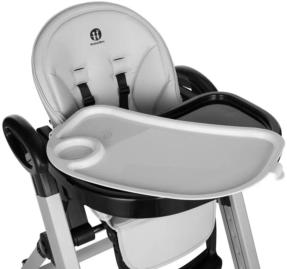 Scaun pentru hranire Petite&Mars Tasty (Mature Olive)