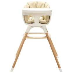 Scaun pentru hranire 4in1 Premaman Vaniya 2.0 (White/Beige) Thumb