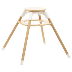 Scaun pentru hranire 4in1 Premaman Vaniya 2.0 (White/Beige) Thumb