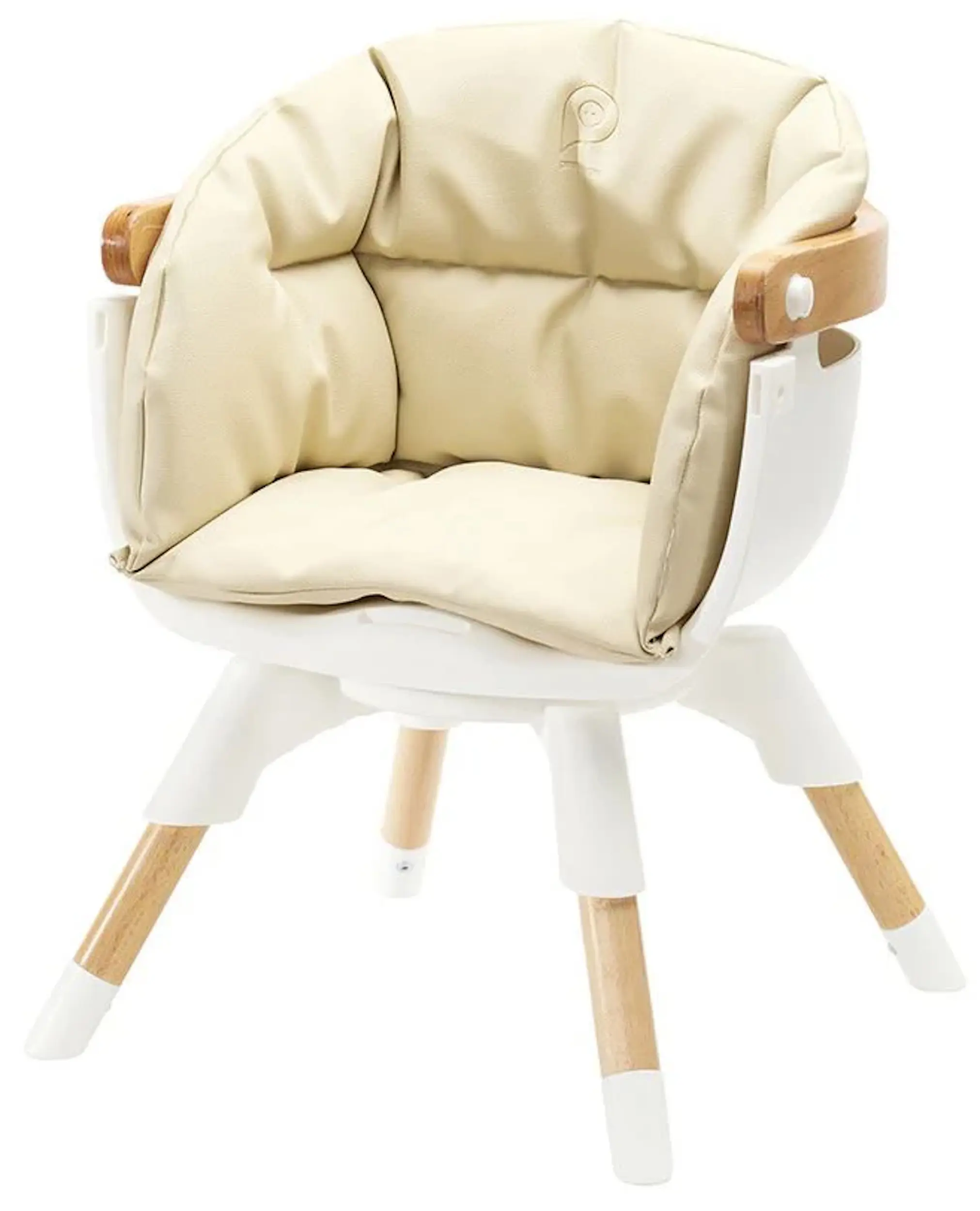 Scaun pentru hranire 4in1 Premaman Vaniya 2.0 (White/Beige) - 7