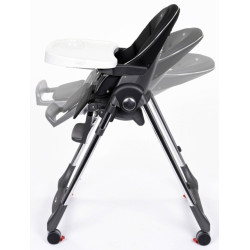 Scaun pentru hranire Peg-Perego Prima Pappa Follow Me (Hi-Tech Licorice) Thumb