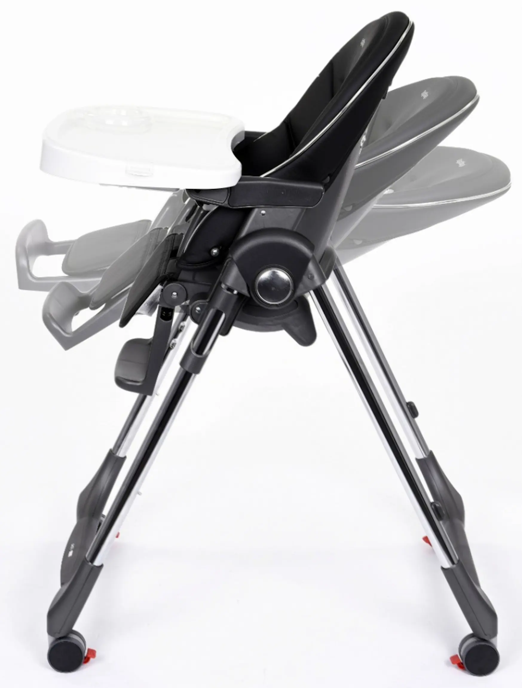 Scaun pentru hranire Peg-Perego Prima Pappa Follow Me (Hi-Tech Licorice) - 7