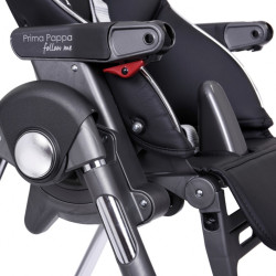 Scaun pentru hranire Peg-Perego Prima Pappa Follow Me (Hi-Tech Licorice) Thumb