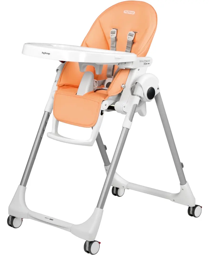 Scaun pentru hranire Peg-Perego Prima Pappa Follow Me (Peach)