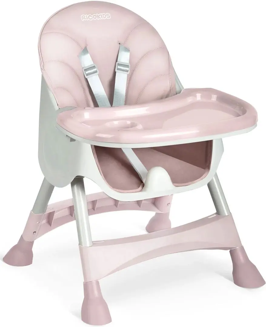 Scaun pentru hranire 3in1 RicoKids Milo (Pink)