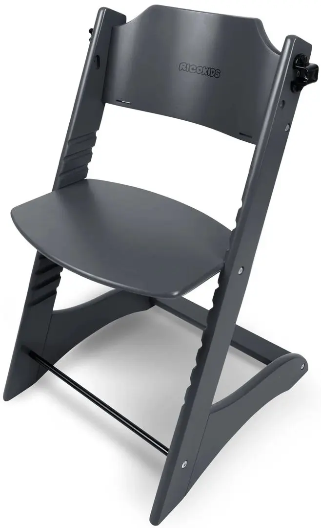 Scaun pentru hranire 5in1 RicoKids Loni (Dark Grey) - 3