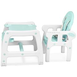 Scaun pentru hranire 5in1 Ricokids Sinco (Turquoise/White) Thumb