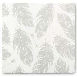 Подушка-бустер на стул Sensillo Feathers (White/Gray) Thumb