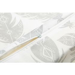 Подушка-бустер на стул Sensillo Feathers (White/Gray) Thumb