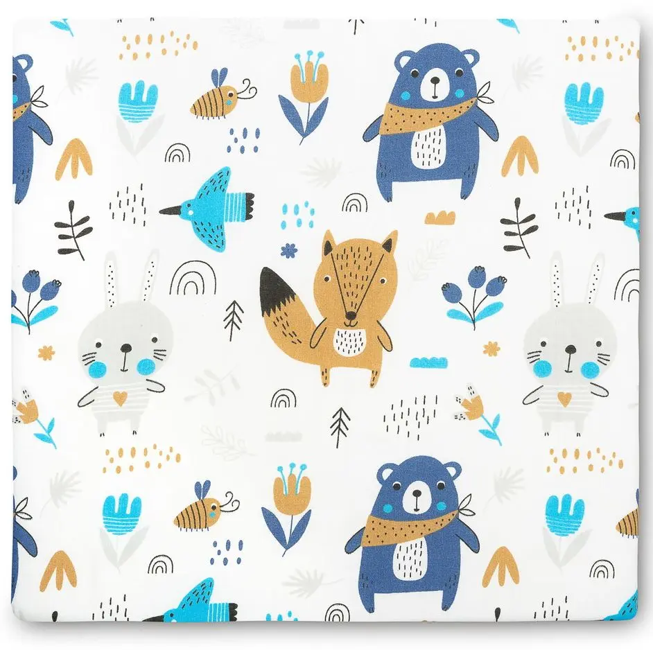 Perna-booster pentru scaun Sensillo Forest Friends (White/Blue) - 2