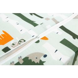 Подушка-бустер на стул Sensillo Fox and Hare (Light Blue) Thumb