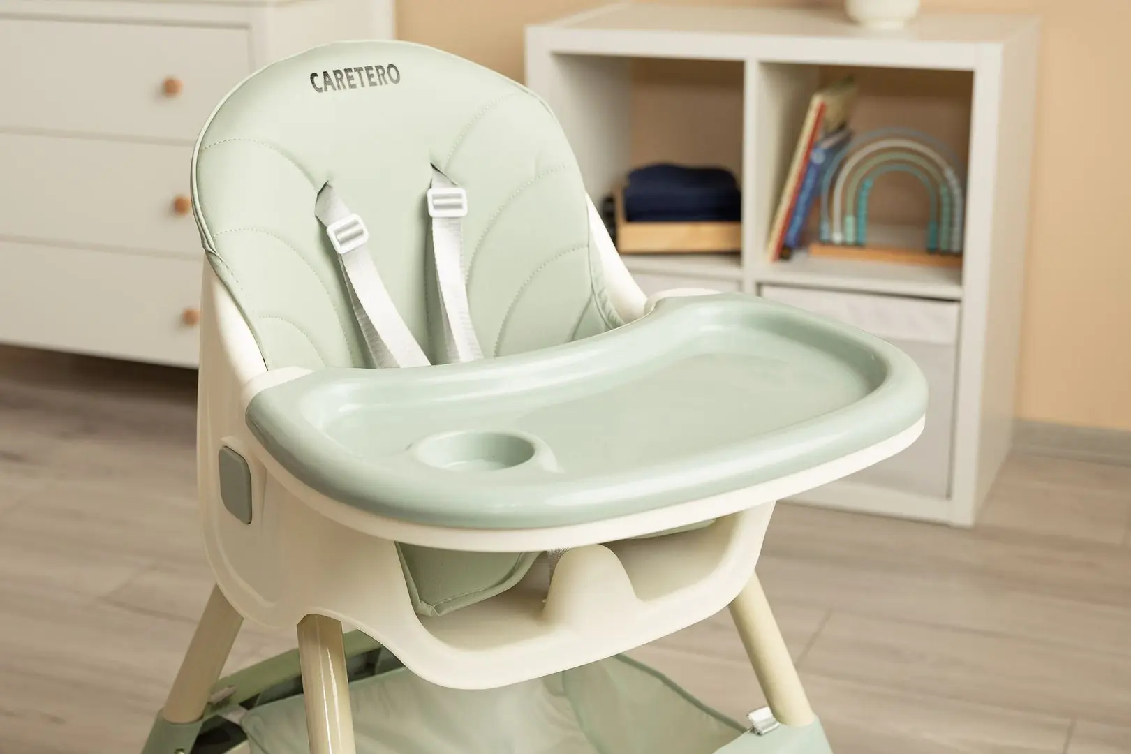 Scaun pentru hranire 2in1 Caretero Bill (Mint)