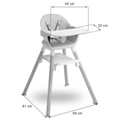 Scaun pentru hranire Caretero Bravo (Beige) Thumb