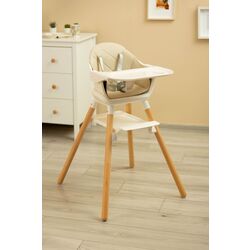 Scaun pentru hranire Caretero Bravo (Beige) Thumb