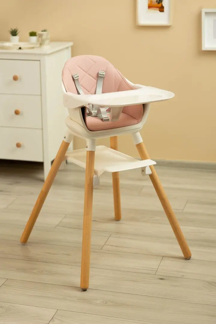 Scaun pentru hranire Caretero Bravo (Pink) - 9