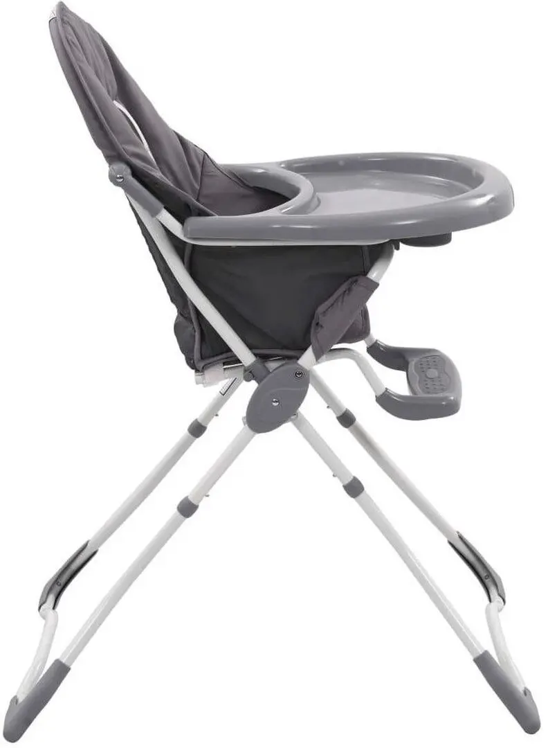 Scaun pentru hranire VidaXL 10185 (Grey/White)