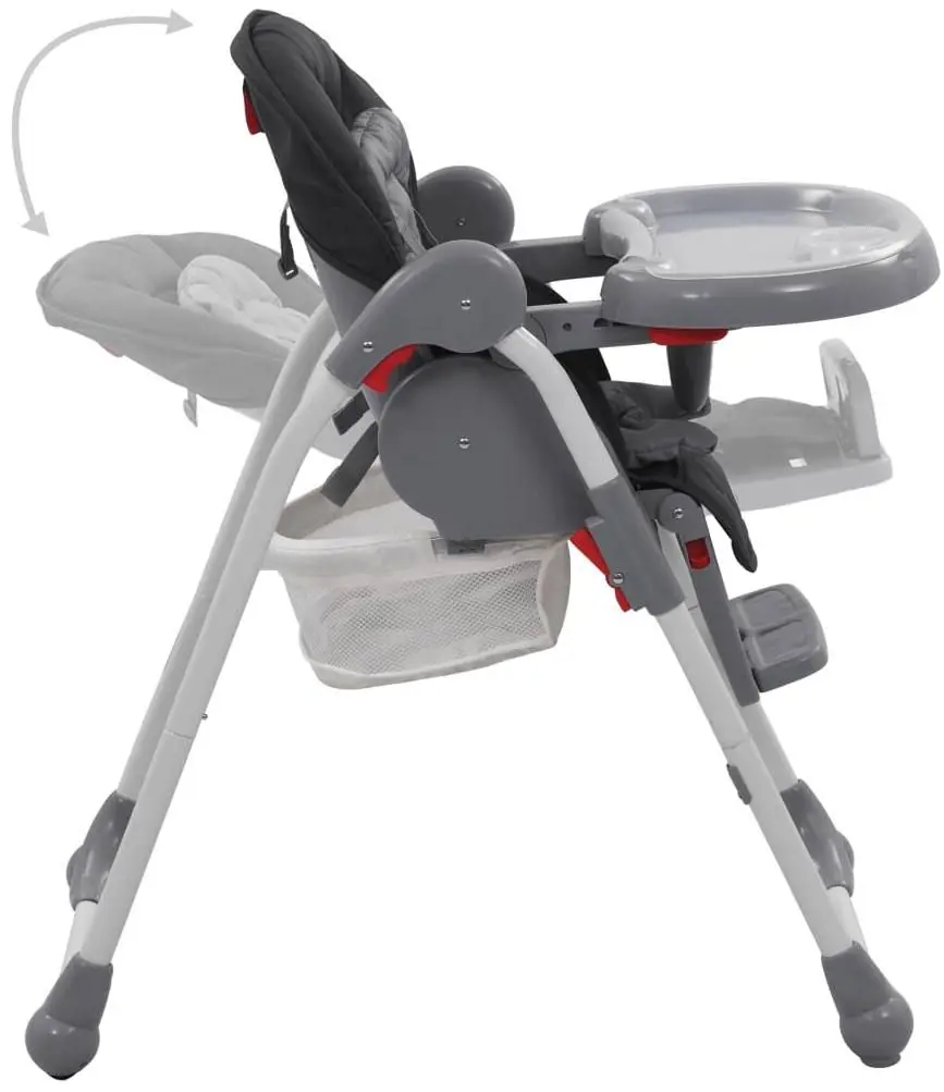 Scaun pentru hranire VidaXL 10188 (Grey)