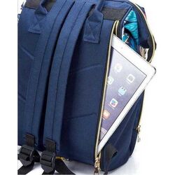 Сумка для мамы Bambinice Leaves (Blue) Thumb